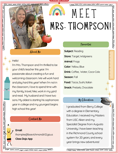 Meet Mrs. Thompson!